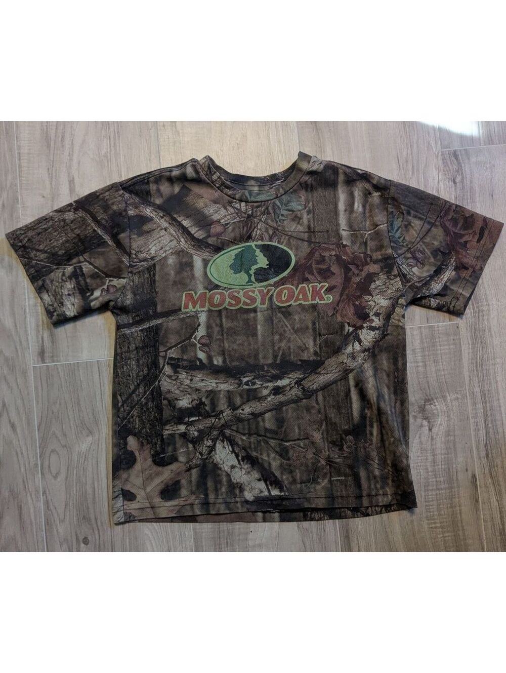 Mossy Oak boys m 8 camo shirt
